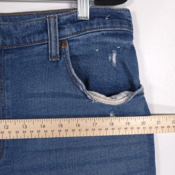 Abercrombie & Fitch Women Ankle Straight Ultra High Rise Curve Love Jeans 33/16s - Picture 6 of 15